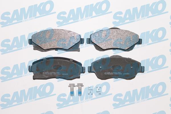 Samko 5SP1004 - Гальмівні колодки, дискові гальма autozip.com.ua