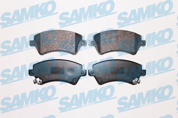 Samko 5SP1002 - Гальмівні колодки, дискові гальма autozip.com.ua