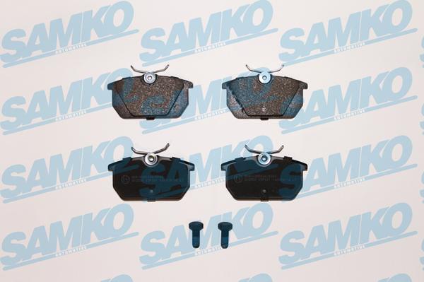 Samko 5SP101 - Гальмівні колодки, дискові гальма autozip.com.ua