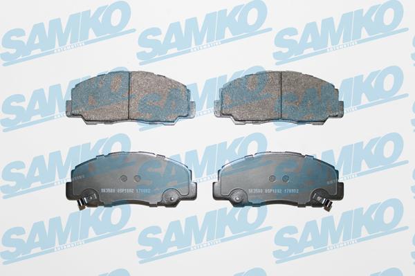 Samko 5SP1082 - Гальмівні колодки, дискові гальма autozip.com.ua