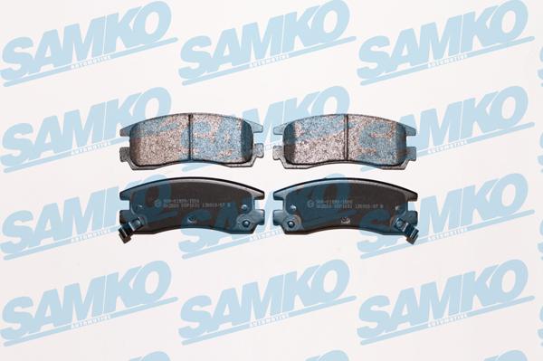 Samko 5SP1031 - Гальмівні колодки, дискові гальма autozip.com.ua