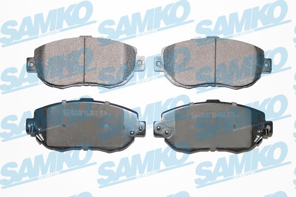 Samko 5SP1033 - Гальмівні колодки, дискові гальма autozip.com.ua