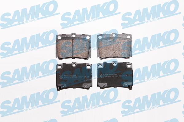 Samko 5SP1029 - Гальмівні колодки, дискові гальма autozip.com.ua