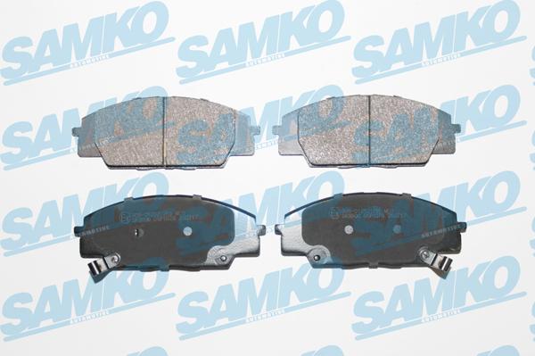 Samko 5SP1070 - Гальмівні колодки, дискові гальма autozip.com.ua