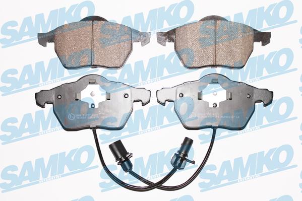 Samko 5SP1119 - Гальмівні колодки, дискові гальма autozip.com.ua