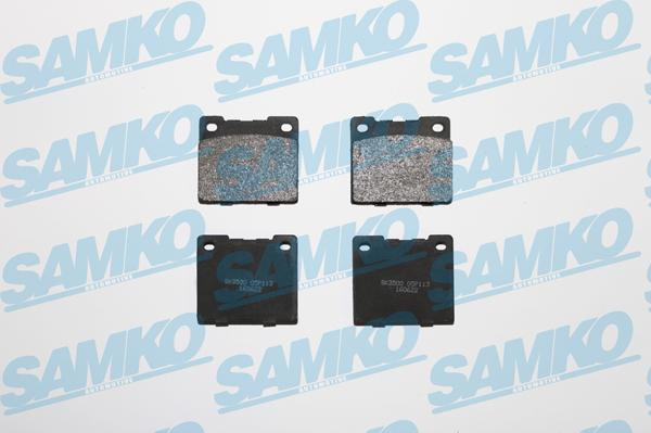 Samko 5SP113 - Гальмівні колодки, дискові гальма autozip.com.ua