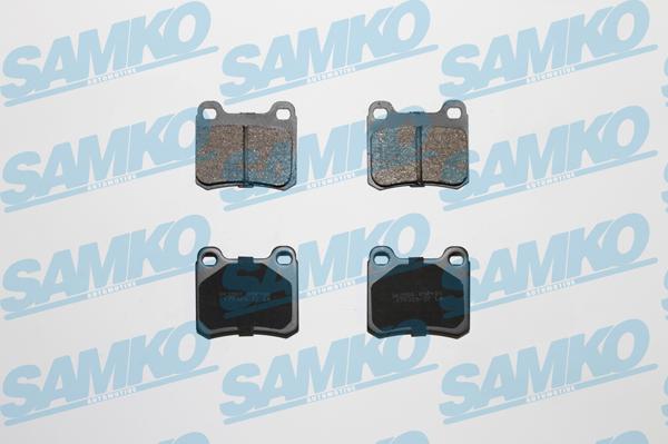 Samko 5SP181 - Гальмівні колодки, дискові гальма autozip.com.ua