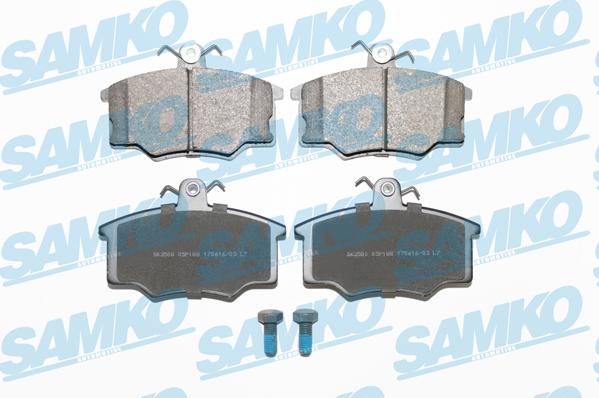 Samko 5SP188 - Гальмівні колодки, дискові гальма autozip.com.ua