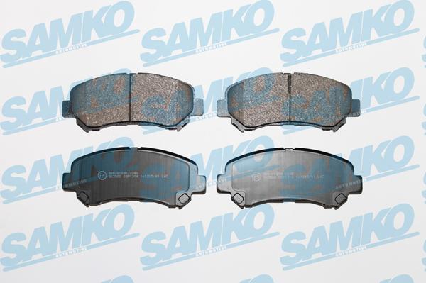 Samko 5SP1314 - Гальмівні колодки, дискові гальма autozip.com.ua