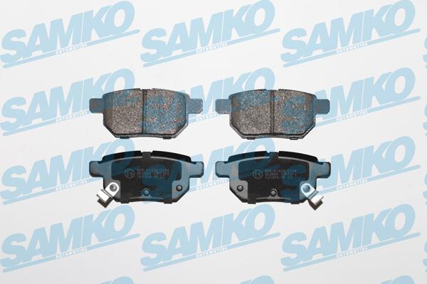 Samko 5SP1312 - Гальмівні колодки, дискові гальма autozip.com.ua