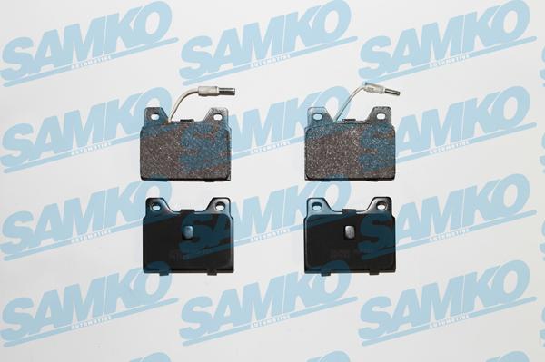 Samko 5SP131 - Гальмівні колодки, дискові гальма autozip.com.ua