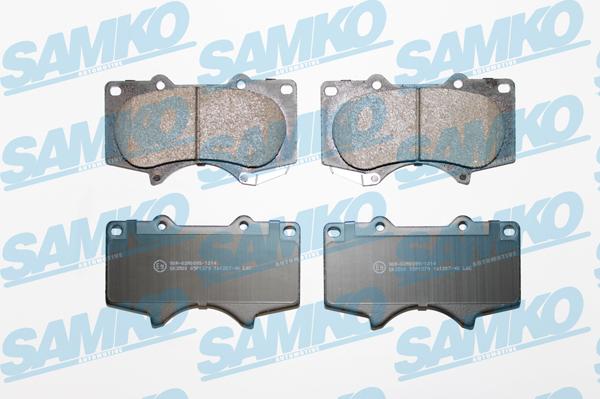 Samko 5SP1379 - Гальмівні колодки, дискові гальма autozip.com.ua