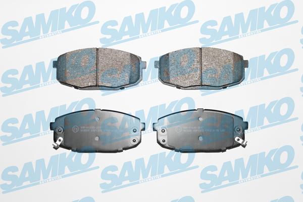 Samko 5SP1375 - Гальмівні колодки, дискові гальма autozip.com.ua
