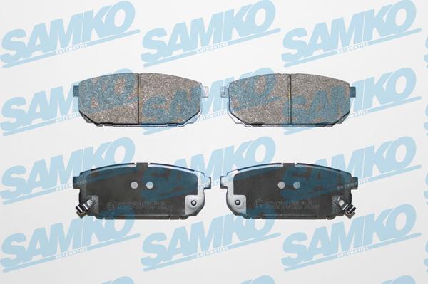 Samko 5SP1370 - Гальмівні колодки, дискові гальма autozip.com.ua