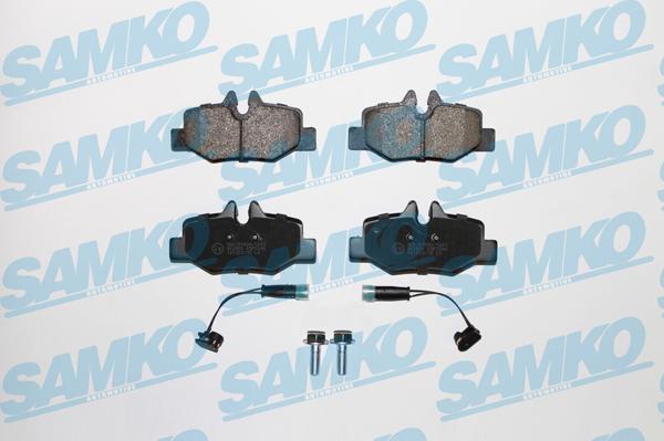 Samko 5SP1246 - Гальмівні колодки, дискові гальма autozip.com.ua