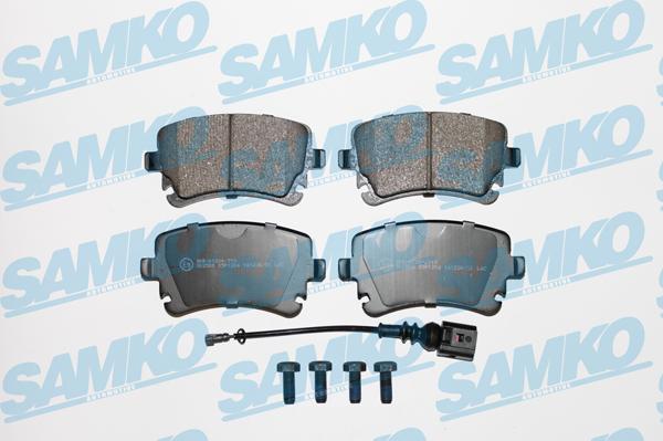 Samko 5SP1206 - Гальмівні колодки, дискові гальма autozip.com.ua