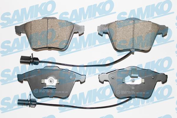 Samko 5SP1239 - Гальмівні колодки, дискові гальма autozip.com.ua