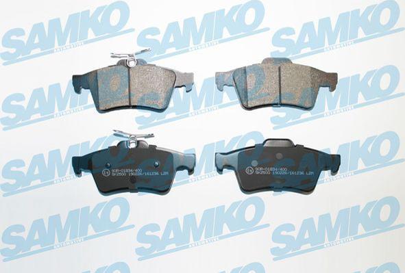 Samko 5SP1236 - Гальмівні колодки, дискові гальма autozip.com.ua
