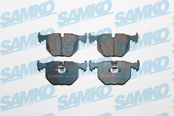 Samko 5SP1231 - Гальмівні колодки, дискові гальма autozip.com.ua