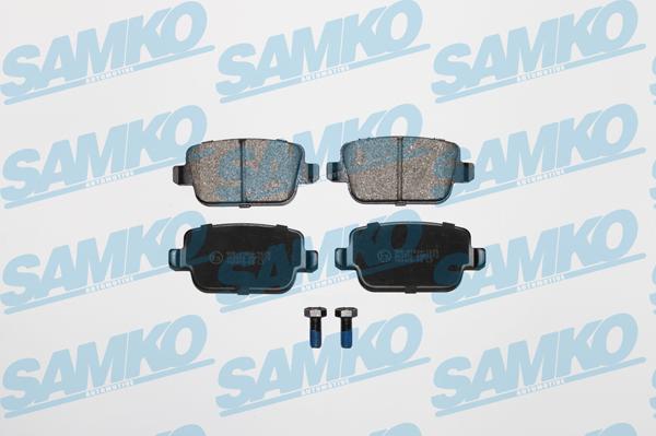 Samko 5SP1272 - Гальмівні колодки, дискові гальма autozip.com.ua