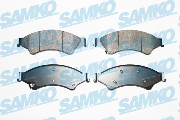 Samko 5SP1768 - Гальмівні колодки, дискові гальма autozip.com.ua