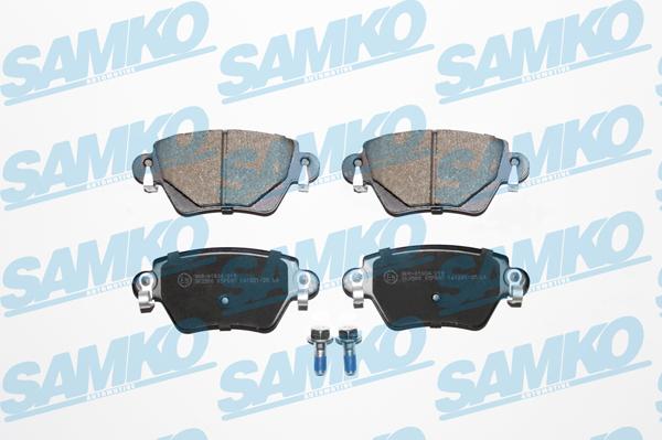 Samko 5SP897 - Гальмівні колодки, дискові гальма autozip.com.ua