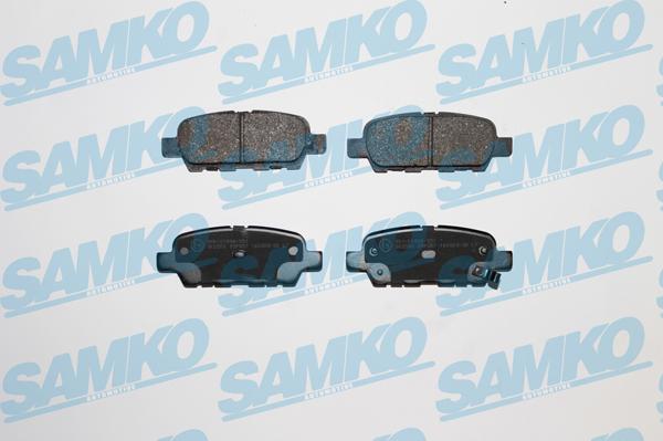 Samko 5SP857 - Гальмівні колодки, дискові гальма autozip.com.ua