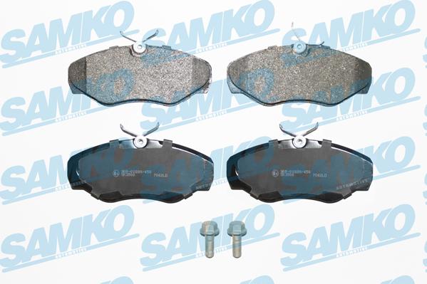 Samko 5SP869 - Гальмівні колодки, дискові гальма autozip.com.ua