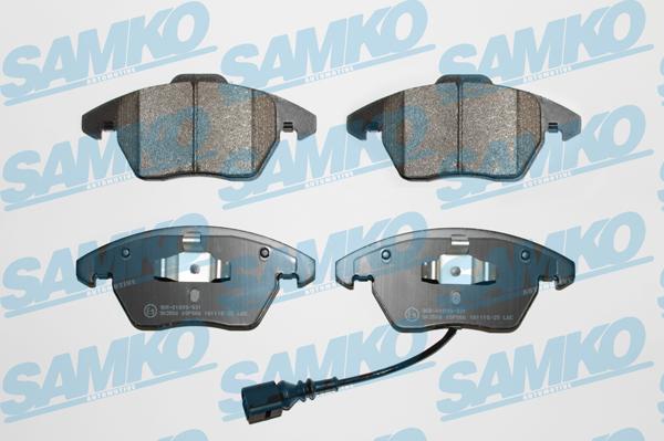 Samko 5SP866 - Гальмівні колодки, дискові гальма autozip.com.ua