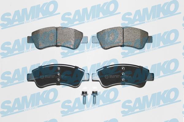 Samko 5SP802 - Гальмівні колодки, дискові гальма autozip.com.ua