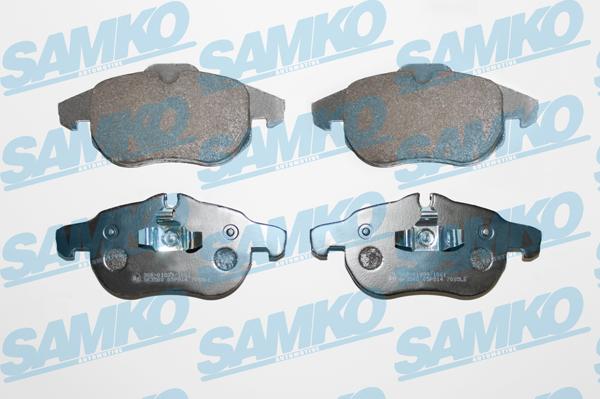 Samko 5SP814 - Гальмівні колодки, дискові гальма autozip.com.ua