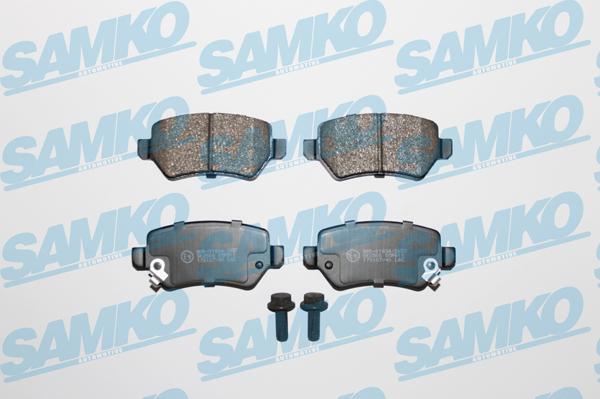 Samko 5SP811 - Гальмівні колодки, дискові гальма autozip.com.ua