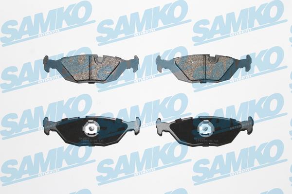 Samko 5SP887 - Гальмівні колодки, дискові гальма autozip.com.ua
