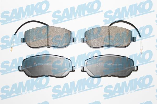 Samko 5SP831 - Гальмівні колодки, дискові гальма autozip.com.ua