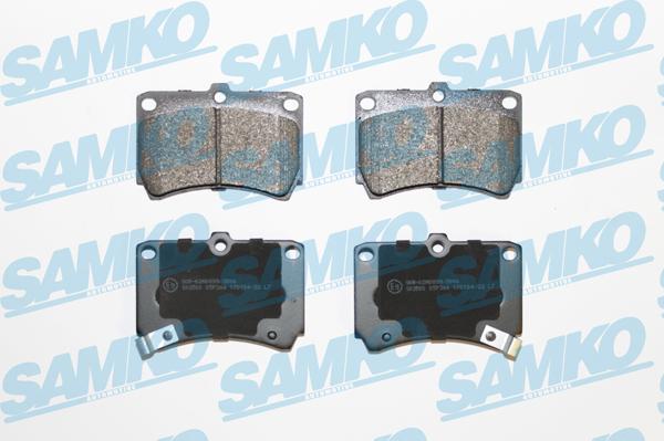 Samko 5SP366 - Гальмівні колодки, дискові гальма autozip.com.ua