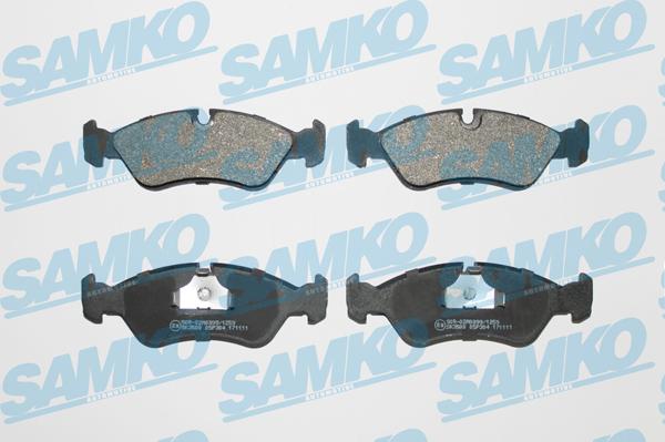 Samko 5SP304 - Гальмівні колодки, дискові гальма autozip.com.ua