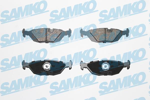 Samko 5SP306 - Гальмівні колодки, дискові гальма autozip.com.ua