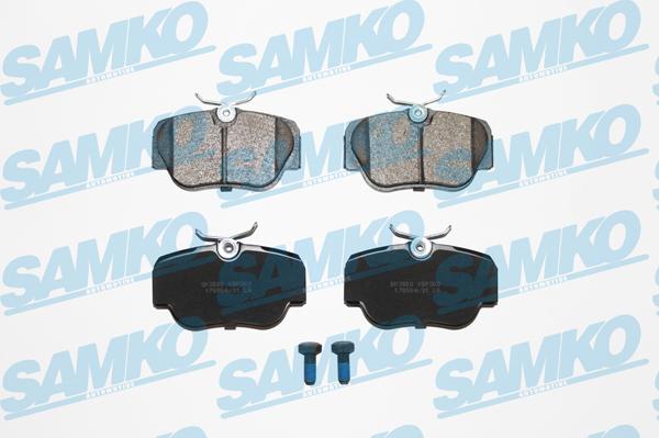 Samko 5SP302 - Гальмівні колодки, дискові гальма autozip.com.ua