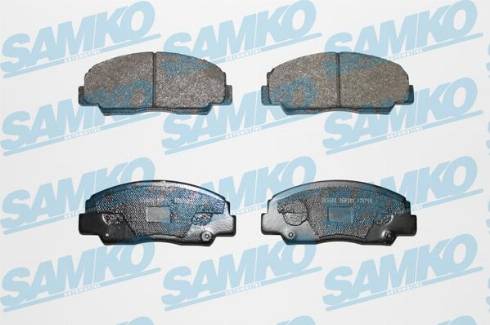 Samko 5SP381 - Гальмівні колодки, дискові гальма autozip.com.ua