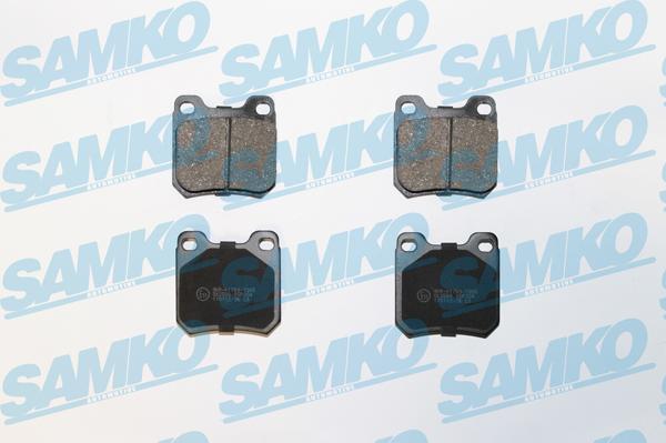 Samko 5SP334 - Гальмівні колодки, дискові гальма autozip.com.ua