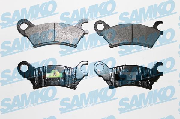 Samko 5SP370 - Гальмівні колодки, дискові гальма autozip.com.ua