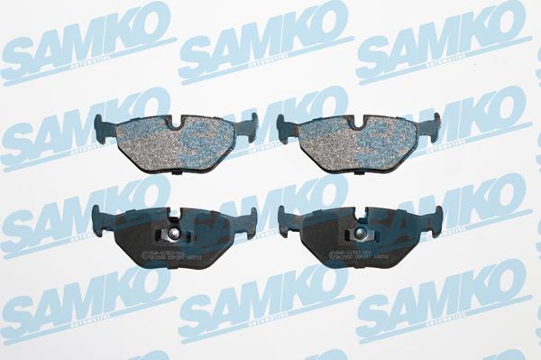 Samko 5SP297 - Гальмівні колодки, дискові гальма autozip.com.ua