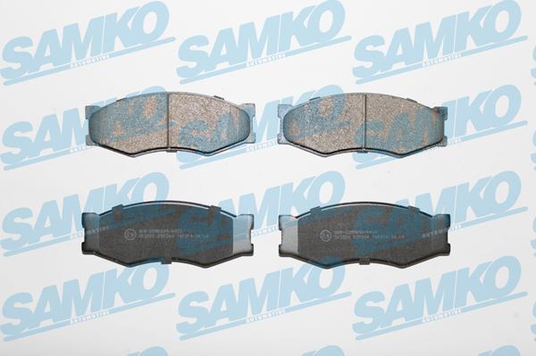 Samko 5SP264 - Гальмівні колодки, дискові гальма autozip.com.ua