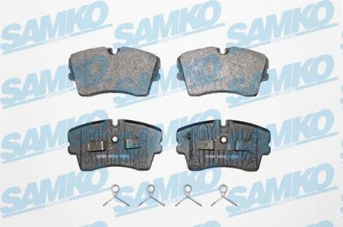 Samko 5SP262 - Гальмівні колодки, дискові гальма autozip.com.ua