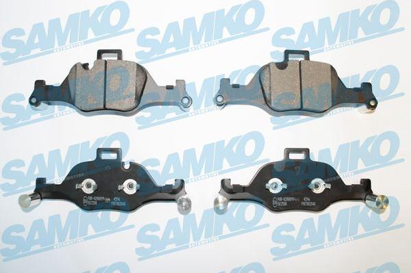 Samko 5SP2040 - Гальмівні колодки, дискові гальма autozip.com.ua