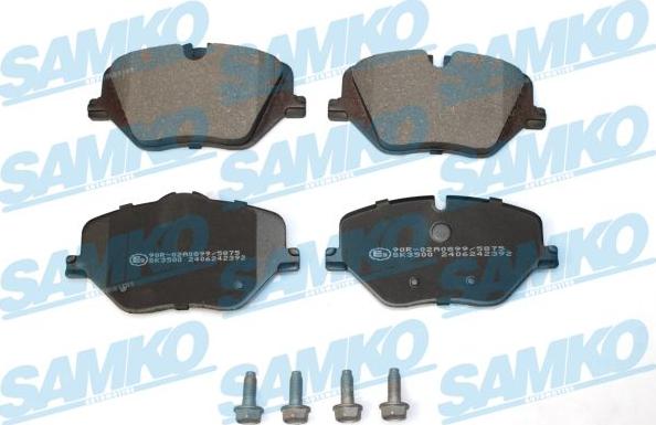 Samko 5SP2392 - Гальмівні колодки, дискові гальма autozip.com.ua