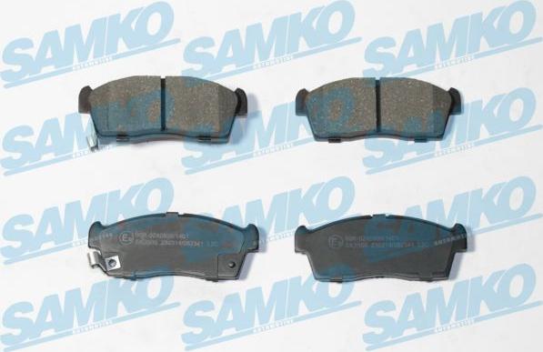 Samko 5SP2341 - Гальмівні колодки, дискові гальма autozip.com.ua