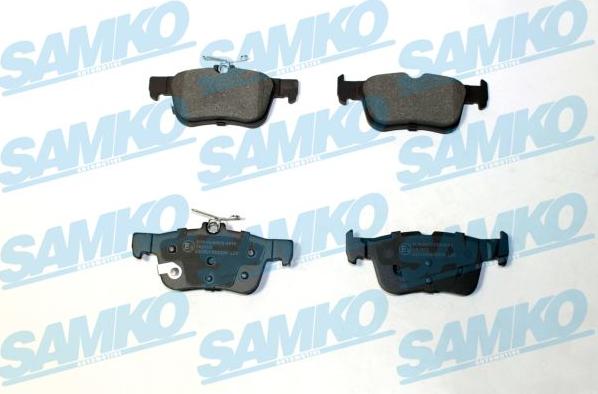 Samko 5SP2356 - Гальмівні колодки, дискові гальма autozip.com.ua