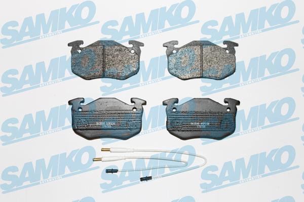 Samko 5SP230 - Гальмівні колодки, дискові гальма autozip.com.ua