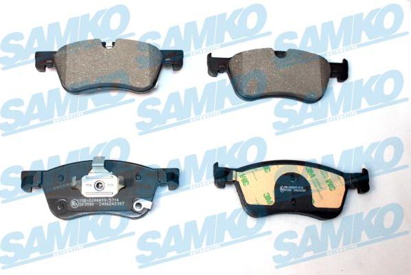 Samko 5SP2387 - Гальмівні колодки, дискові гальма autozip.com.ua